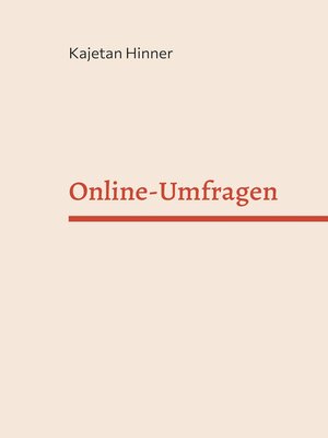 cover image of Online-Umfragen
